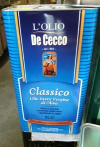 Оливковое масло De Cecco Classico Olio Extra Vergine di Oliva, 5 л  