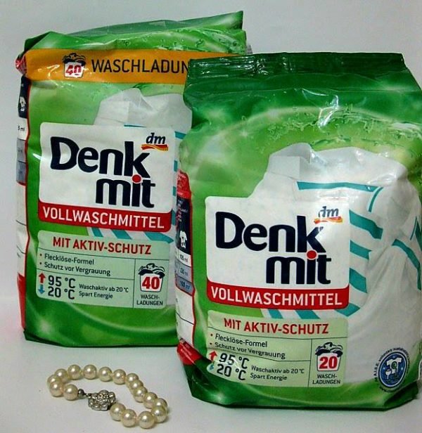 Denkmit Vollwaschmittel для светлого и белого белья 1,35 кг (20стирок) 