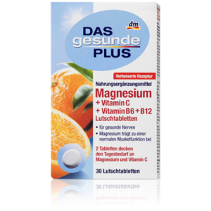 Витаминный в комплекс DM Das Gesunde Plus Magnesium+Vitamin C+B6+B12