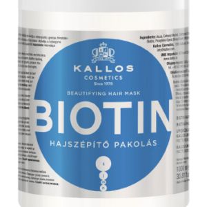 Kallos Маска для улучшения роста волос с биотином 1000 мл Венгрия