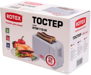 Тостер ROTEX RTM110-W